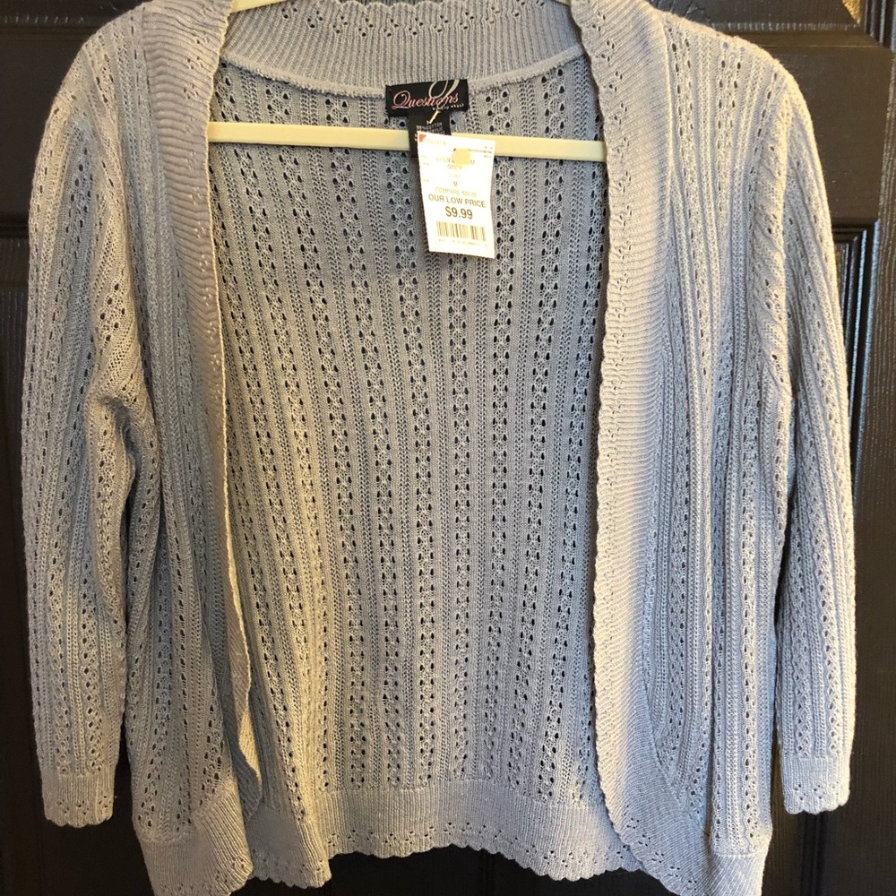 Light grey cardigan never worn